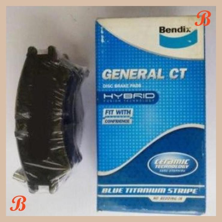 [SMM] BENDIX KAMPAS REM DEPAN BRAKEPAD DB1483 GCT KIA VISTO, ATOZ 1000CC