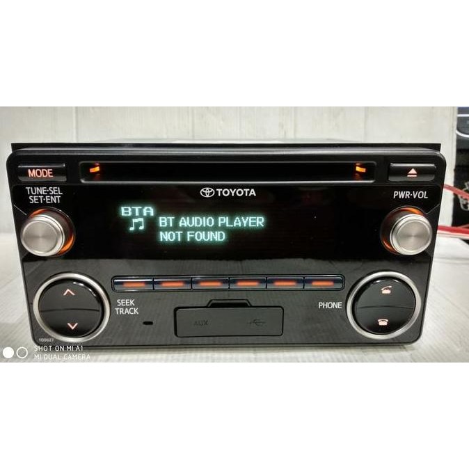 New Head unit standar toyota ex avanza 2017