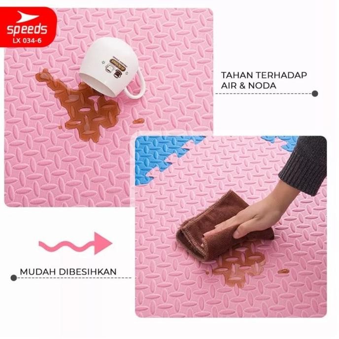 Matras Karpet Puzzle Puzle Susun Alas Lantai Foam Playmat Anak Empuk BS9