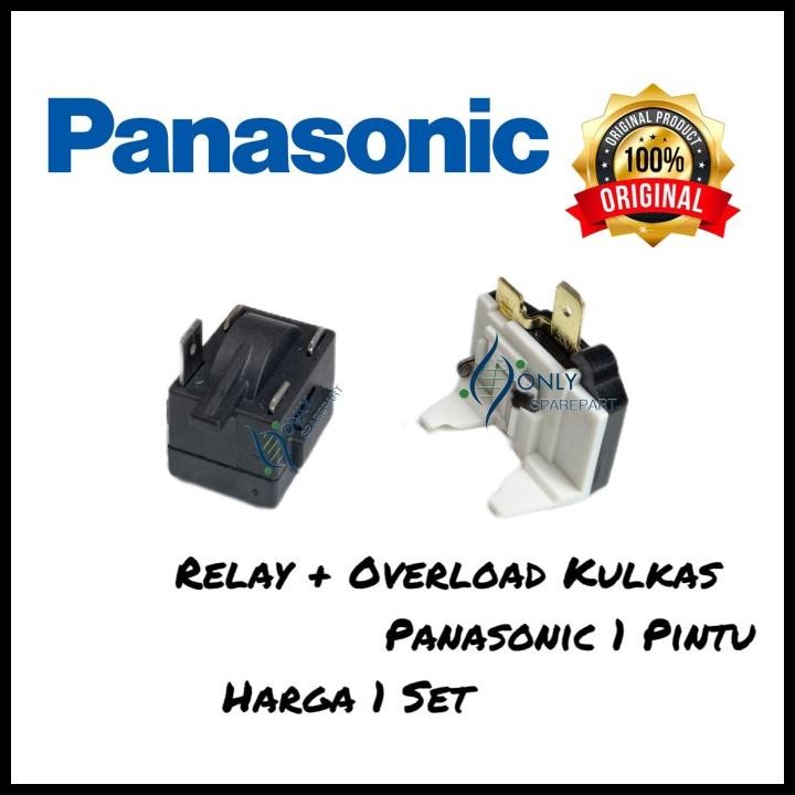 Relay Ptc Overload Kulkas Panasonic 1 Pintu Original Relay Panasonic
