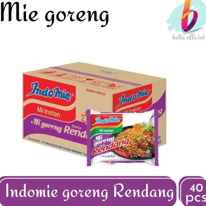 

Indomie Goreng Rendang Mie Instan 91 g/ 40 pcs/ Karton LAT