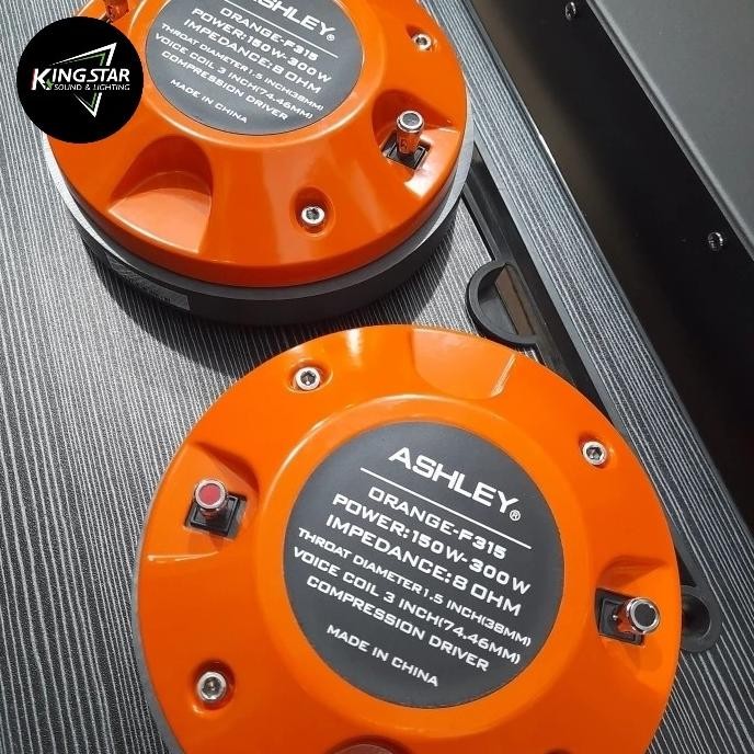 Terlaris Tweeter Ashley F315 Orange Original Driver F 315 Twitter High Twiter Ashley Voice Coil 3 In