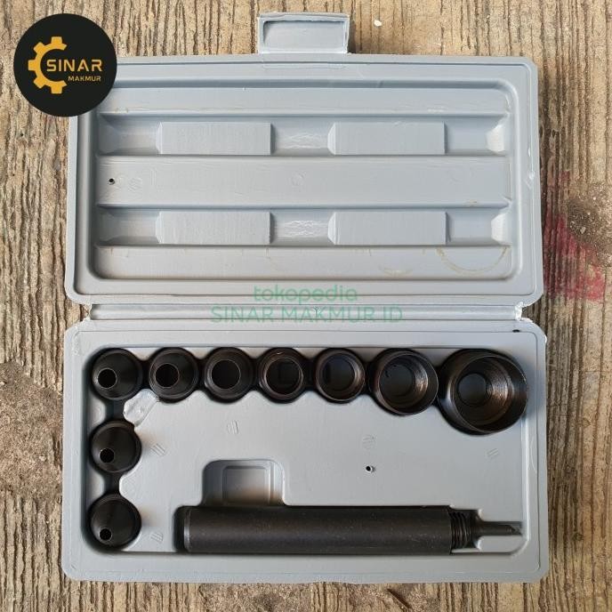 

ALAT PEMBOLONG PLAT 10PCS/SET PLONG 3/16" - 1.1/4" GASKET PUNCH SANDS ORIGINAL DAN TERPERCAYA