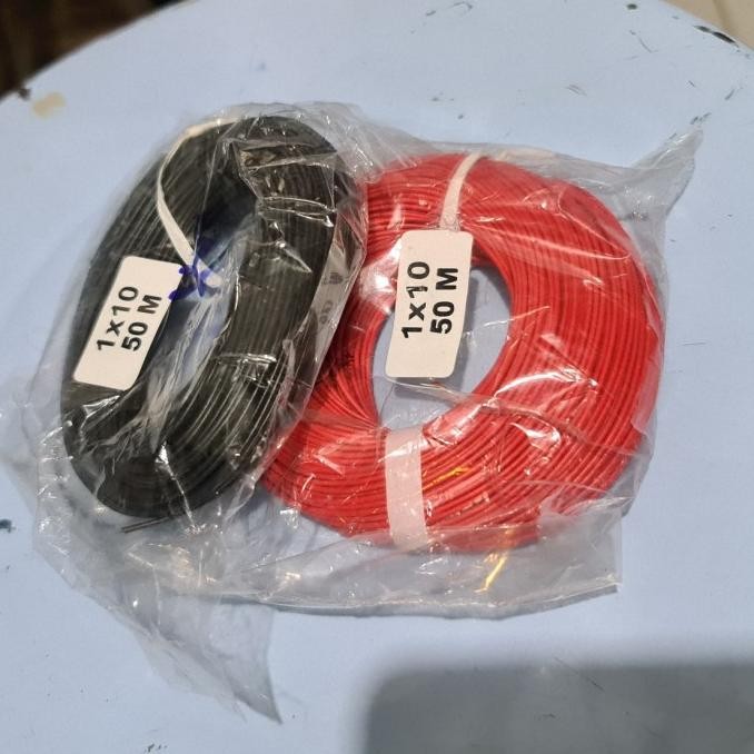 

Diskon kabel kecil cable cacing serabut 2 warna biru merah 2mtr halus tv tojil4