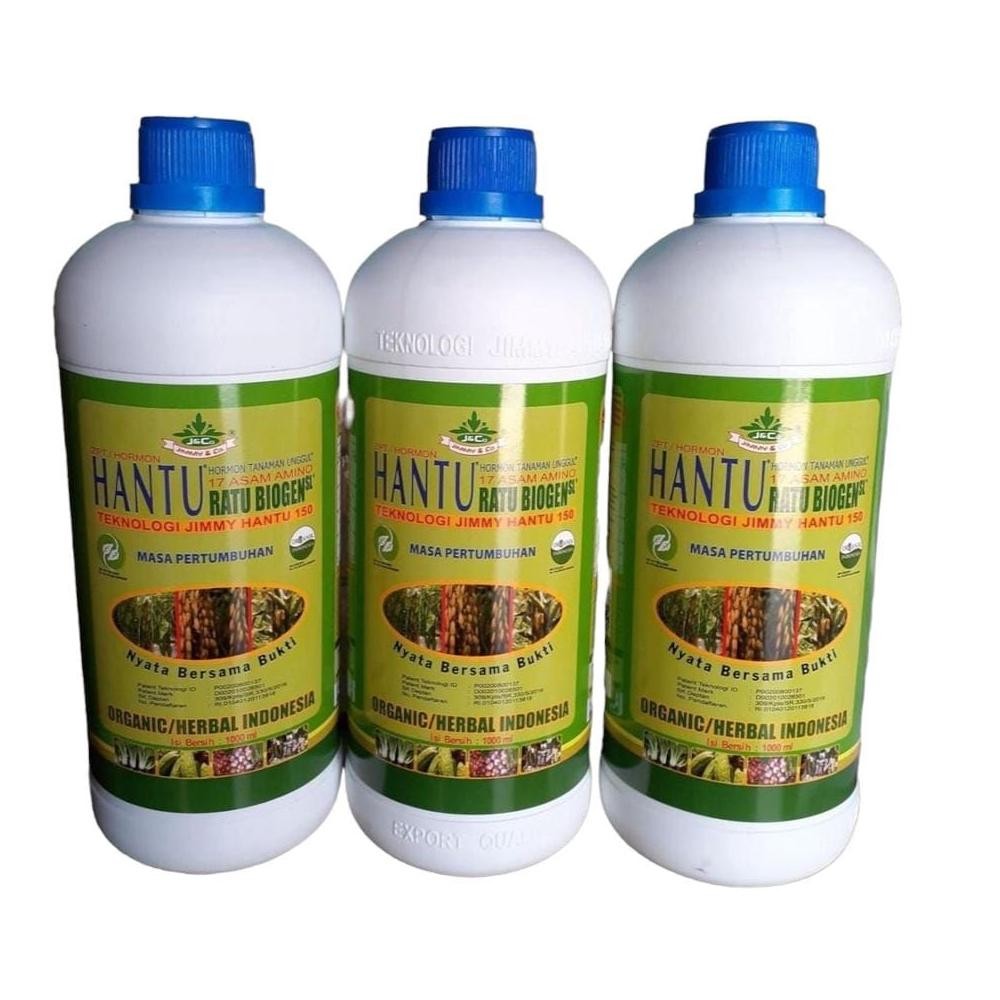 Paket Hemat PUPUK JIMMY HANTU 1 Liter ZPT NPK POC Ijo Royo Royo Ratu Biogen dan Jago Tani