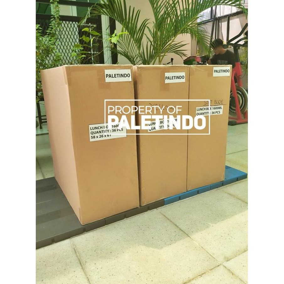 

Paket 8 Pcs Palet Plastik Flat Surface Untuk Gudang, Apotik, Rumah Sakit & Resto Futari 30 X 30 X 3 Cm Original