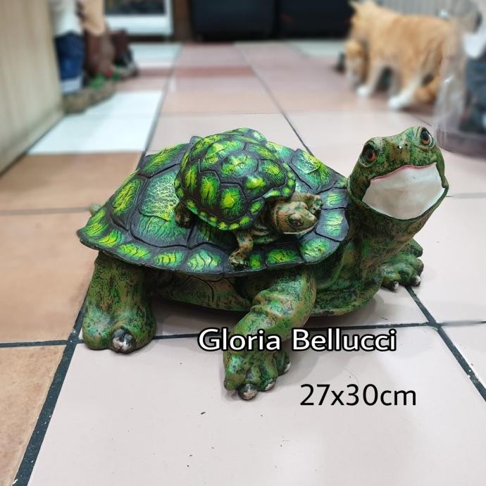 Produk Baru Patung Pajangan Kura Kura Jumbo Turtle Kura2 Brazil