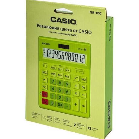 

Big Sale Okk-1520 Casio Gr-12C Desktop Kalkulator 12 Digit Big Display / Kalkulator Meja Rumah Kantor Terlaris