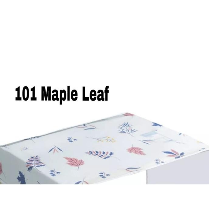 Cover Mesin 2 TABUNG Cuci New Motif 10Kg / Penutup Mesin Cuci 10Kg( Buka Atas ) - VC