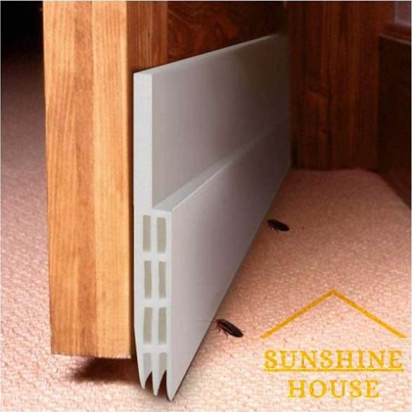TERSEDIA DOOR SEAL KARET PENGHALANG DEBU BAWAH PINTU DOOR BOTTOM SEAL 1 METER