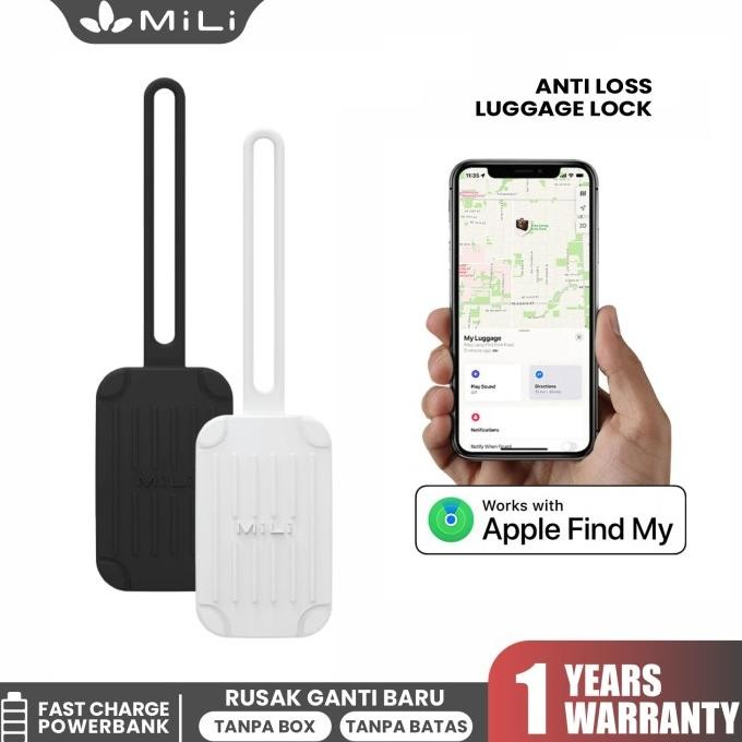 MILI MITAG ANTI LOSS LUGGAGE TAG TRACKER MITAG SMART LOCATOR WORKS WITH APPLE FIND MY
