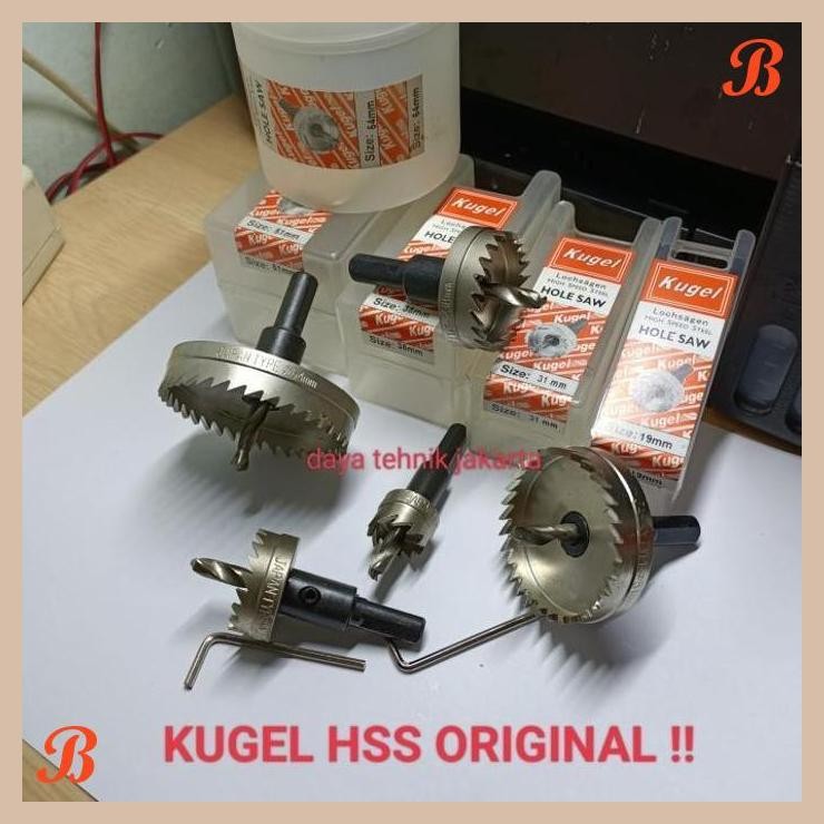 [DYT] KUGEL HOLE SAW HSS 44 MM - MATA BOR BESI KUGEL - KUGEL HSS ORIGINAL