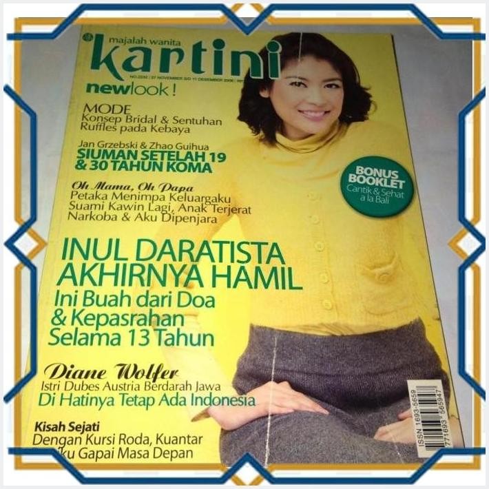 [4PE] MAJALAH KARTINI TAHUN 2008 COVER SIGI WIMALA