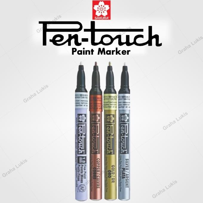 

Ready Spidol Permanen Sakura Pen Touch Paint Marker