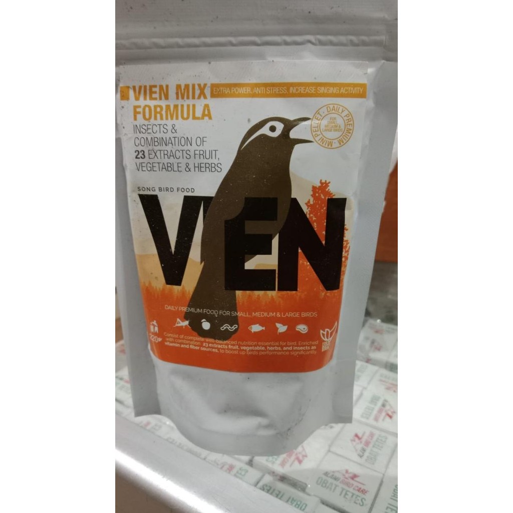 Ready VOER VIEN WAMBI HWAMEI PAKAN BURUNG UNTUK WAMBI DAN BURUNG LAINNYA