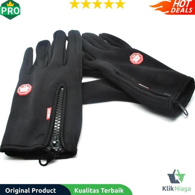 promo sarung tangan motor sepeda gunung anti slip klik niaga