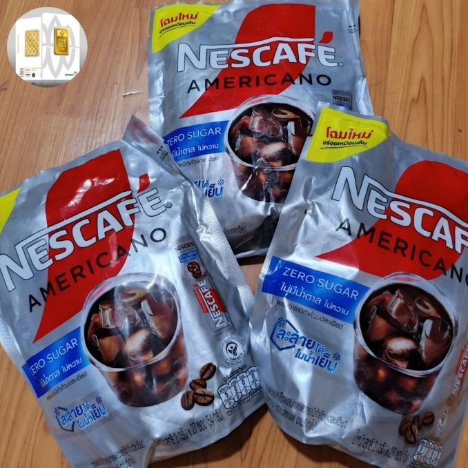

Murah Nescafe Americano Zero Sugar Coffee. Isi 27 Sachet.