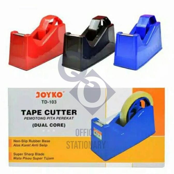

ready Tape Dispenser / Tempat Isolatip isoalsi selotip Joyko TD 103 murah