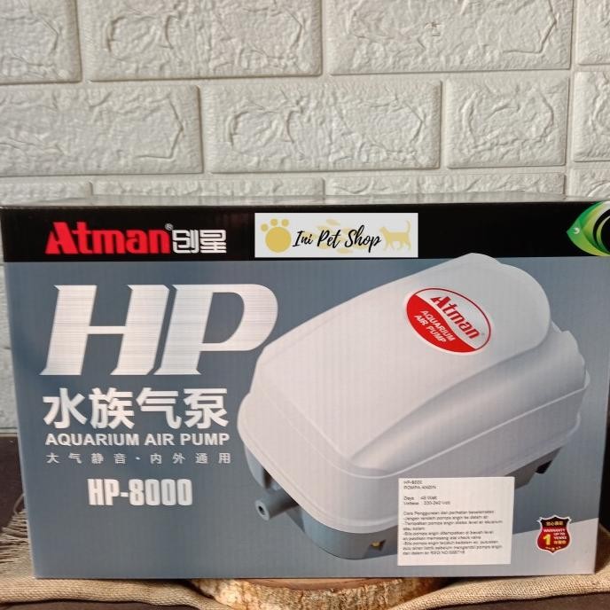 DISKON ATMAN HP 8000 POMPA UDARA AERATOR KOLAM