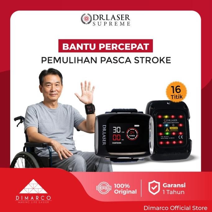 Sale DR LASER SUPREME 16 TITIK Alat Terapi Kesehatan Stroke Terapi