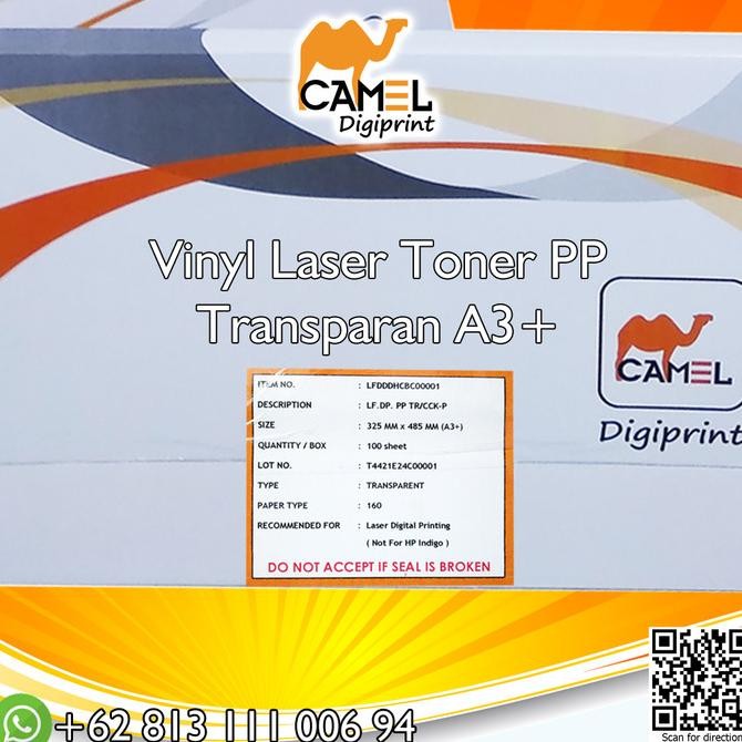 

ready Stiker Vinyl Laser Camel Digiprint PAKET HEMAT murah