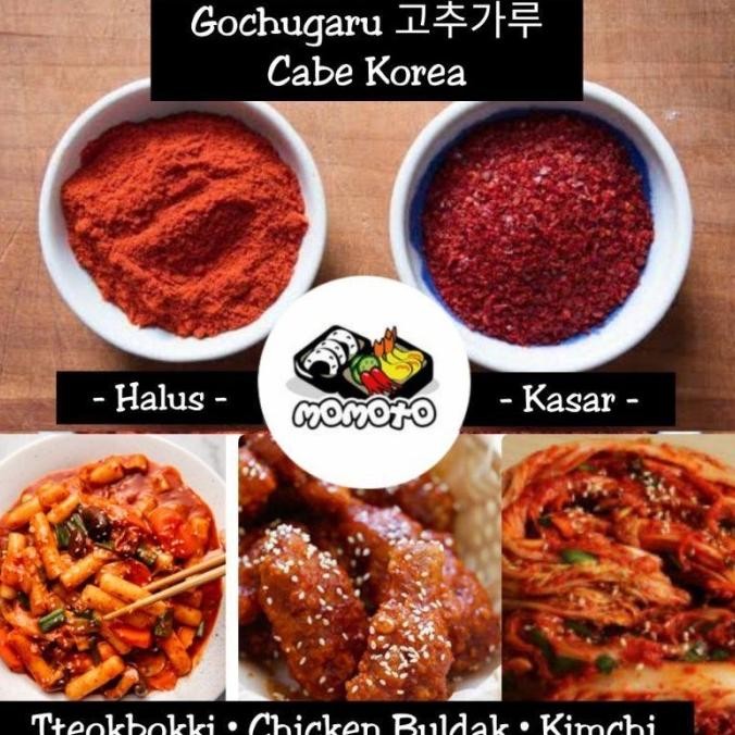 

Gochugaru Bubuk Cabe Korea Cabai 50gram