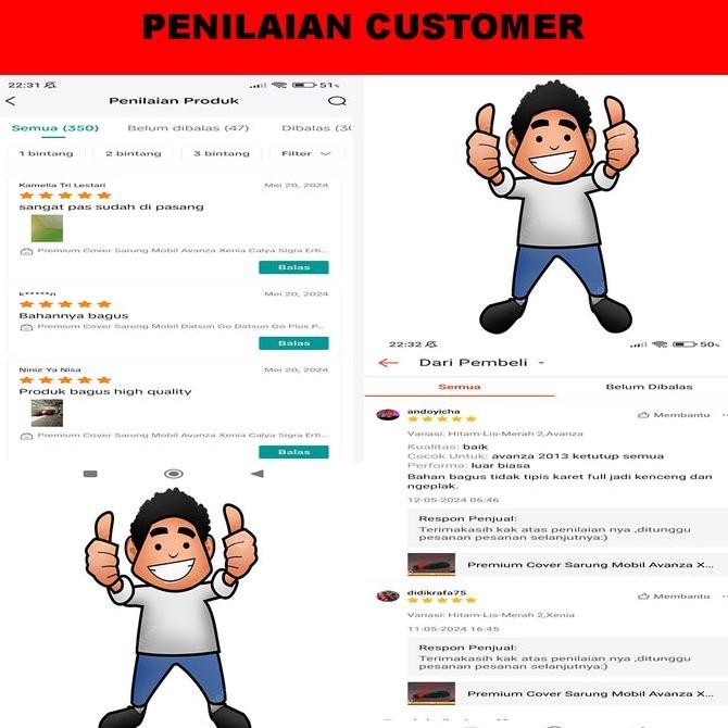 Premium Cover Sarung Mobil Daihatsu Terios Lama (2007-2017)  DLL Indoor Outdoor Terbaik | High Quali