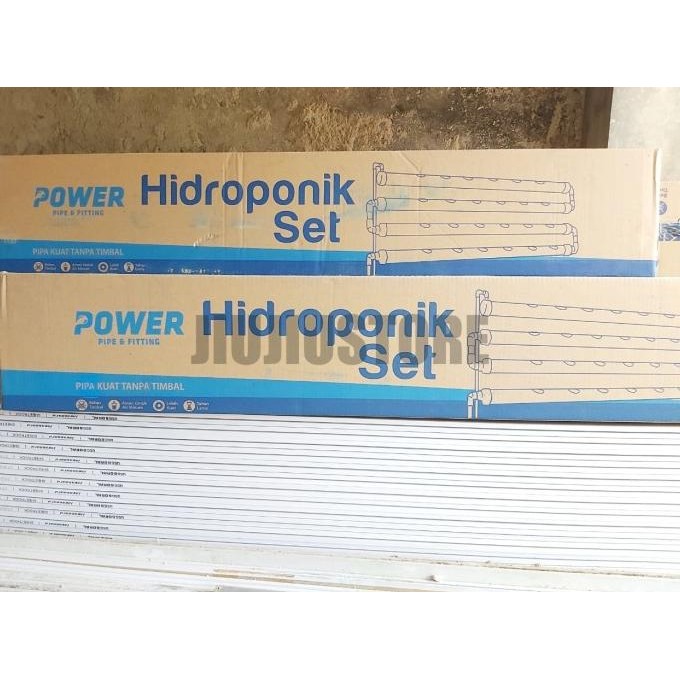 HIDROPONIK SET POWER - HIDROPONIK SET AVIAN - PIPA HIDROPONIK SET murah
