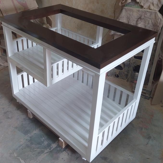 ready  Meja kompor tanam custom