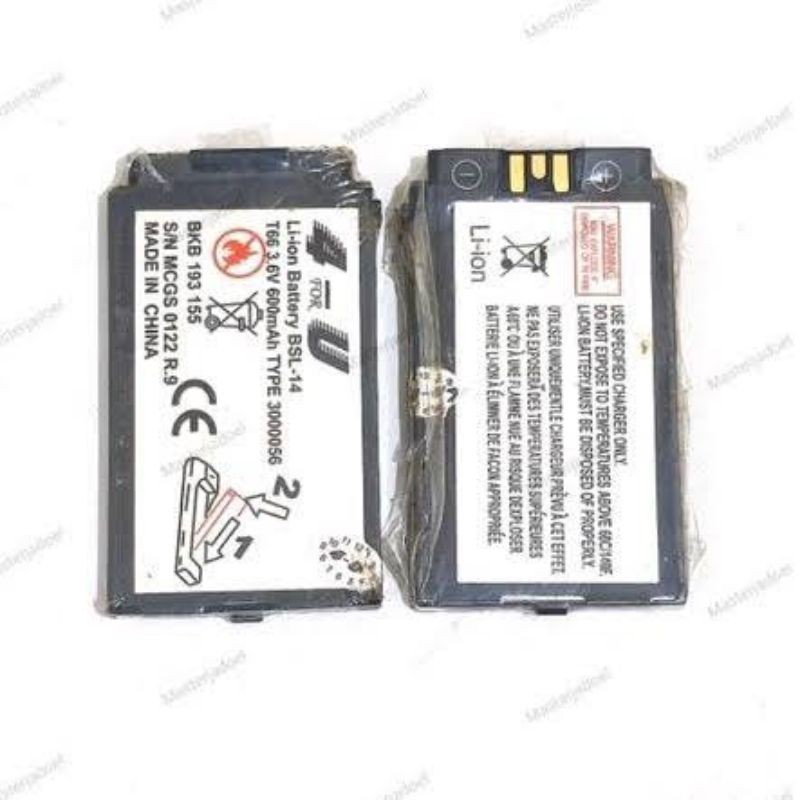 Baterai Batre Battery Sony Ericsson BSL-14 for type T66 & T600
