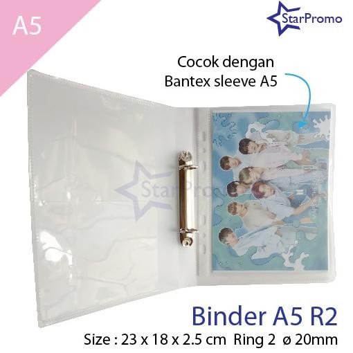 

tyS Binder Plastik A5 2 lubang Terlaris