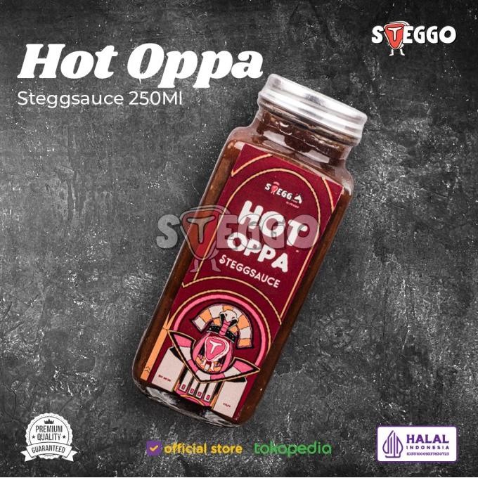 

STEGGSAUCE Hot Oppa / Steak Sauce (250ml) by STEGGO
