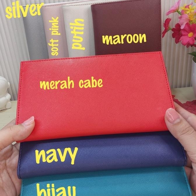 

tyS Card Holder book 24 slot kartu + 2 slot uang dompet kartu CH24