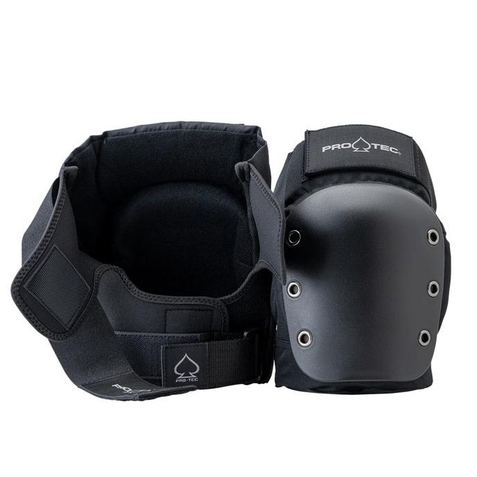 new  Knee Elbow Set Guard Street Pad PROTEC / Protector Skate BMX Inline Olahraga murah