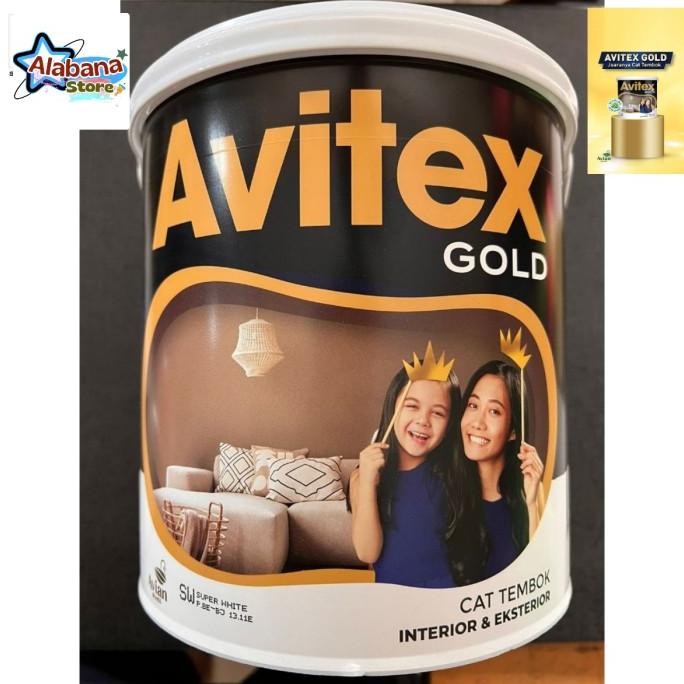 Murah Avitex Gold 5 Kg Cat Tembok Warna Putih