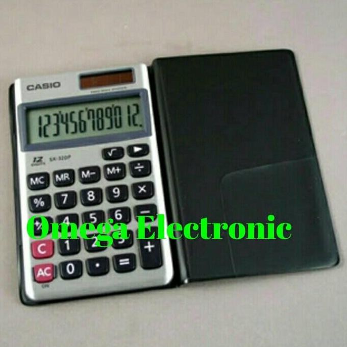 

tyS Casio SX-320P - Kalkulator Kantong Mini Pocket Calculator Dompet
