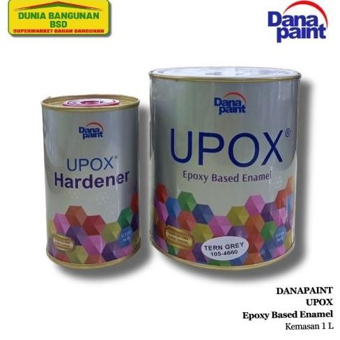 Promo Danapaint Epoxy Upox Cat Lantai Epoxy Upox Floor 1Ltr/ Floor Coating Premium