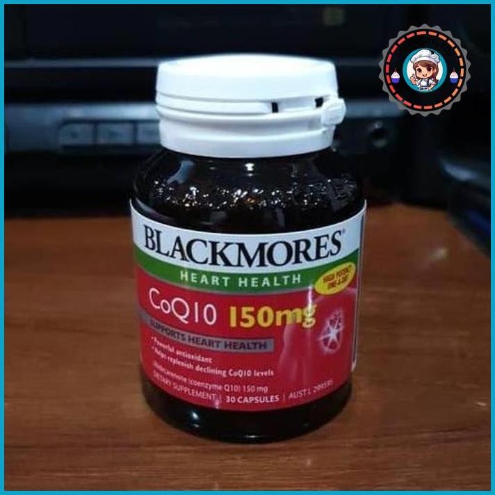 LANGSUNG DI CO BLACKMORES BLACK MORES COQ10 150MG COENZYME CO Q COQ 10 Q10 150 MG 30