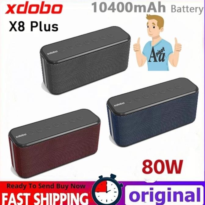 XDOBO X8 PLUS 80W Deep Bass Speaker Wireless Bluetooth Original