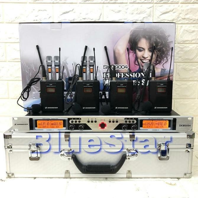 Mic Wireless Sennheiser SKM 9004 - 4 Mic Clip oN