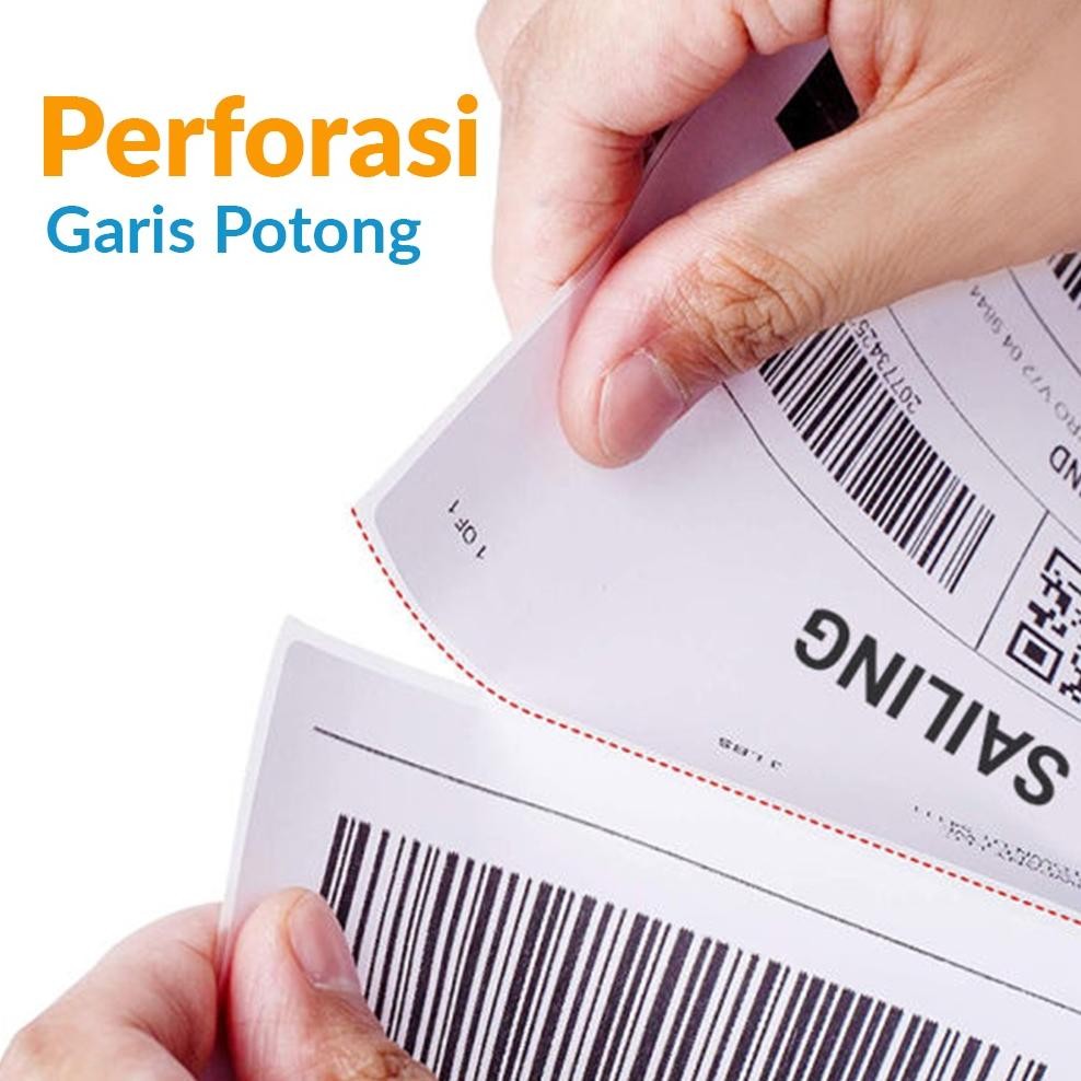 

Codeshop Label Thermal 50 x 25 mm 1 Line Stiker Printer Barcode Core 1 Inch isi 800 Pcs murah