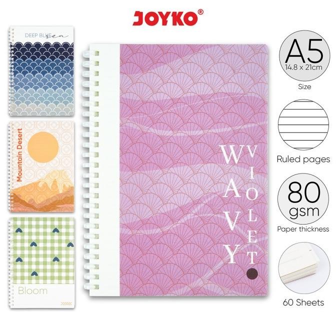 

baru !!! Buku Tulis Catatan Bergaris Ruled Notebook Joyko NB-724