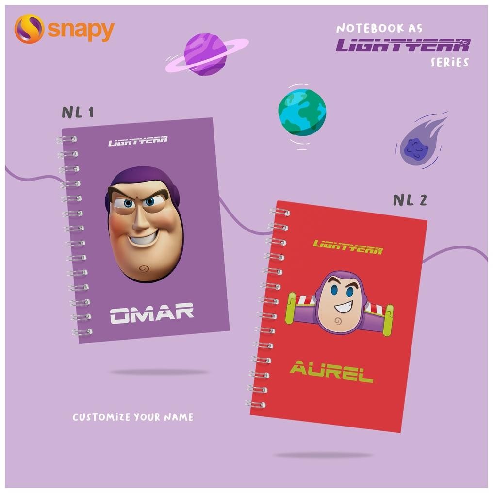 

NOTEBOOK BUZZ LIGHTYEAR murah