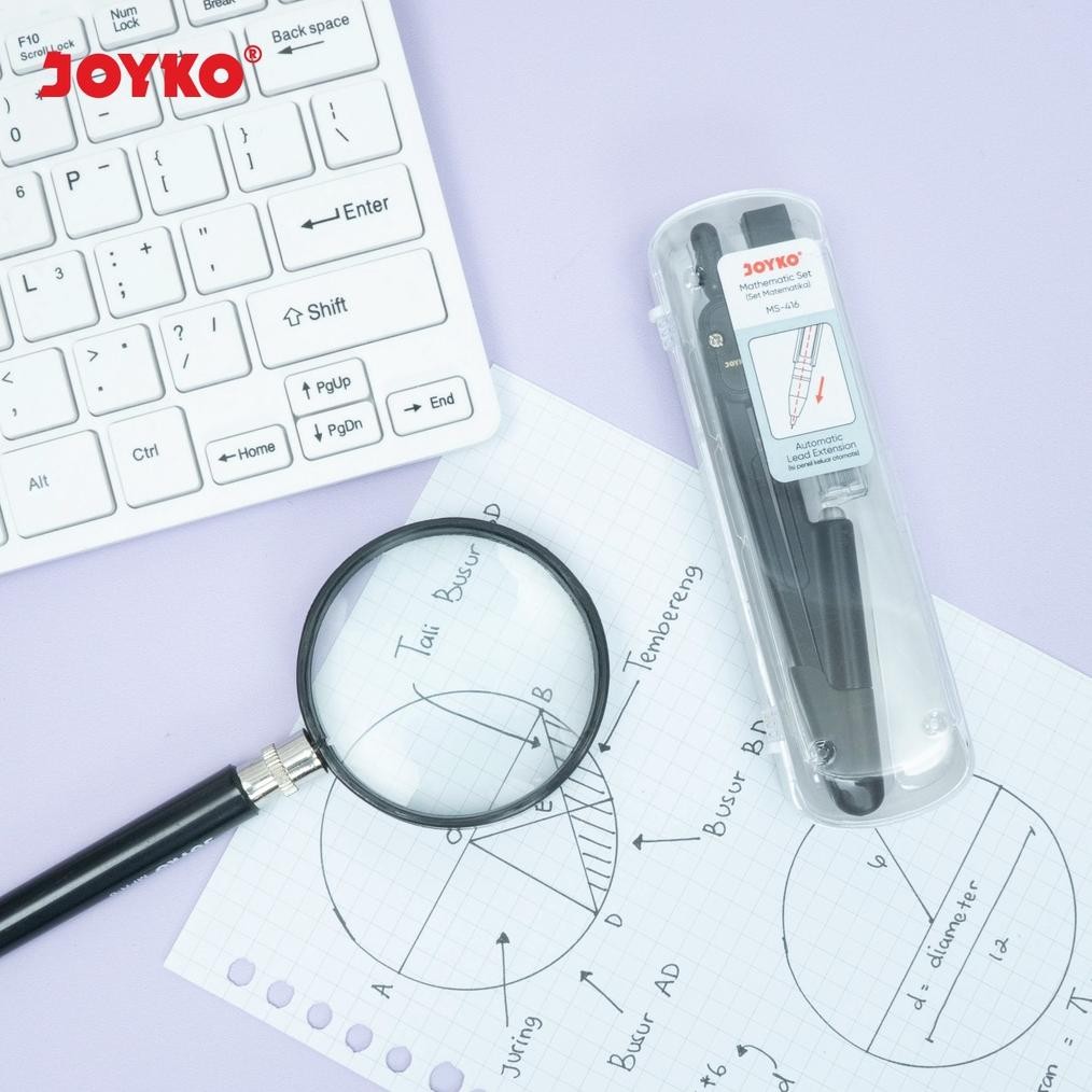 

baru !!! Math Set Jangka Matematika Joyko MS-416