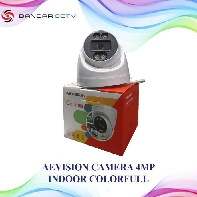 Aevision IP Camera Indoor CCTV Colorfull + Audio 4MP