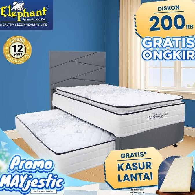 Kasur Springbed 2 In 1 Blossom Elephant