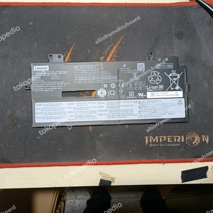 Baterai Lenovo Thinkpad X1 Yoga Gen 6 (L20D4P71, L20C4P71, L20M4P71 New Stok