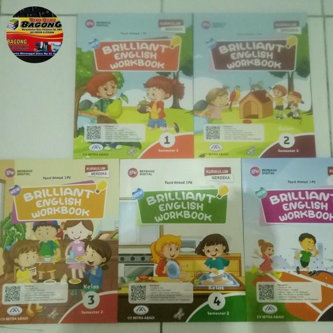 [[ DOBY / BRILLIANT ENGLISH WORKBOOK KELAS 1-5 SMT 2 BEST SELLER