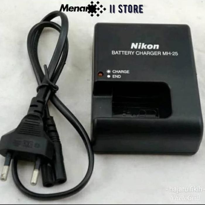 PROMO CHARGER KAMERA DSLR NIKON MH-25 FOR KAMERA NIKON D7000/D7100/D7200/D7700