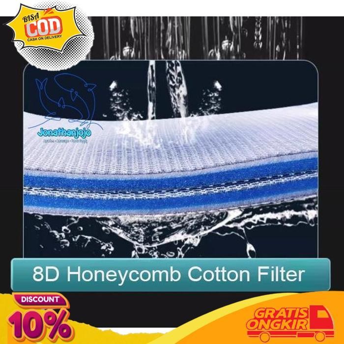 FLASH SALE 8D HONEYCOMB FILTER BUSA SPONGE KAPAS PENYARING AIR AQUARIUM HONEY COMB MAGIC AKUARIUM KO